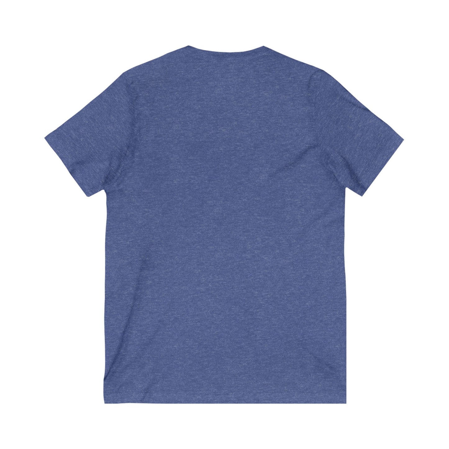 Unisex V-Neck Tee - Keep Fighting The Good Fight, Inspirational T-Shirt, Cancer Awareness Shirt, Gift for Warriors, Supportive Apparel